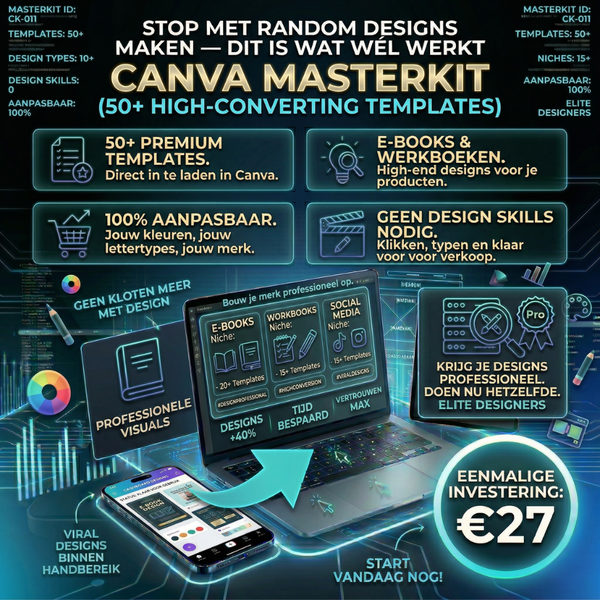 CANVA MASTERKIT (50+ HIGH-CONVERTING TEMPLATES)