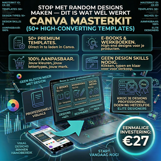 CANVA MASTERKIT (50+ HIGH-CONVERTING TEMPLATES)