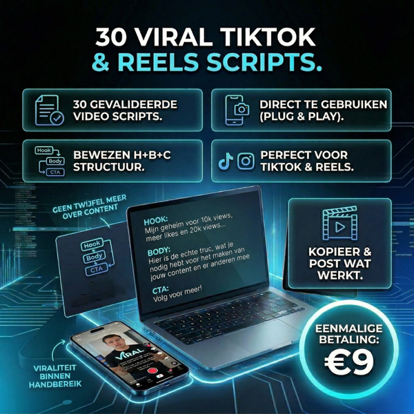 30 VIRAL TIKTOK & INSTAGRAM SCRIPTS (PLUG AND PLAY)